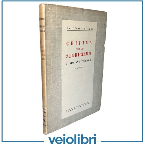 Critica dello storicismo - critica,
