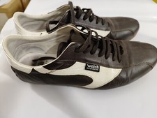 Scarpe WALSH tg.42 uo Uomo coach low pell marrone CCL0046 TOMORO VITELLO - usate