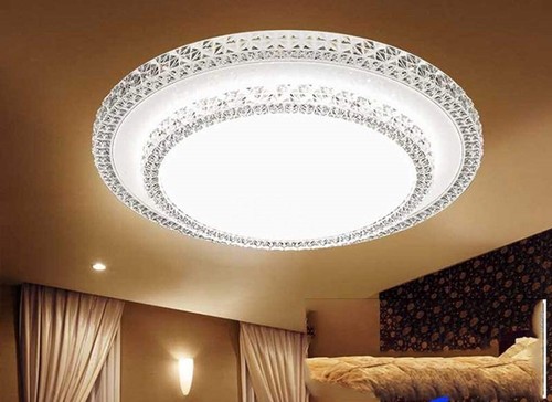 Plafoniera led doppio cerchio