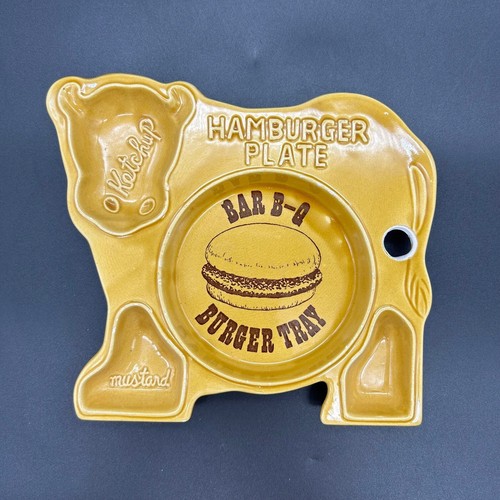 Piatto hamburger vintage - , bar