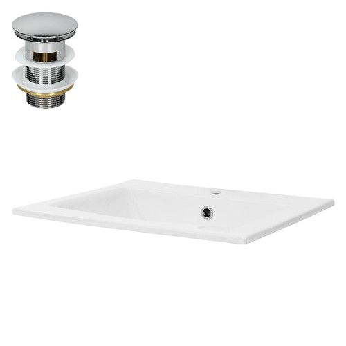 Lavandino bianco ceramica - lavandino,