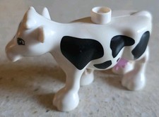 Lego duplo mucca bianca - lego,