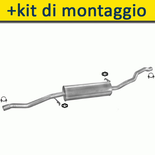 Silenziatore marmitta - silenziatore,