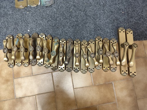 Stock lotto maniglie ottone - stock,