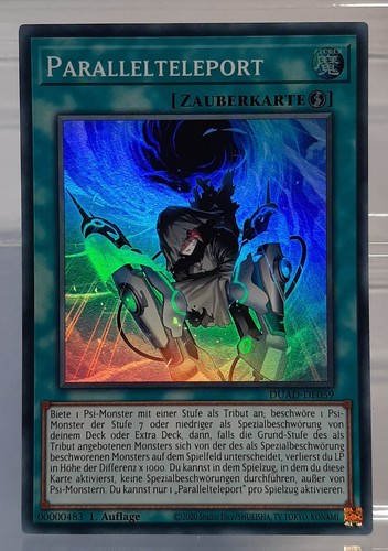 Yugioh teletrasporto - -,