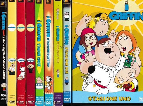 Dvd griffin serie completa - griffin,