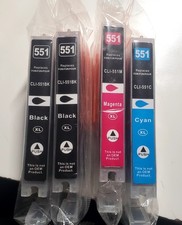 4 inchiostri per Canon Pixma