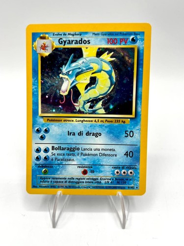 Pokemon card gyarados - pokemon, holo