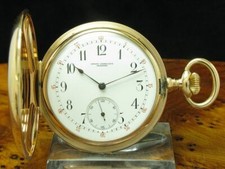 Girard Perregaux 14kt 585 Oro Savonette Orologio da Tasca 5-Minuten Ripetizione