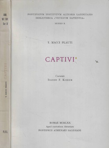 Captivi macci plauti - captivi., t.