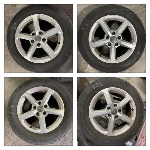 Set cerchi lega con gomme - con,