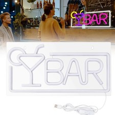 Insegna al neon USB bar luce