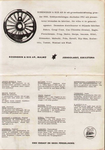 Catalogo hobby 1958 pocher - ,