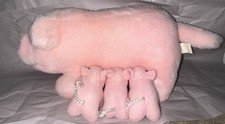 Vintage Mama Pig With Piglets