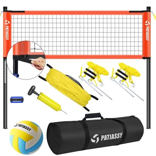 Set rete pallavolo portatile - pallavolo,