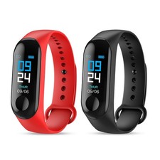 Smart Fitness Bracelet – Heart Rate, BP Monitor, Step Tracker, WP, iOS/Android