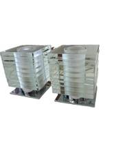 COPPIA LAMPADE IN VETRO