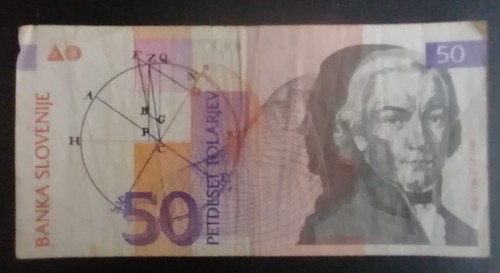 Banconota slovenia - banconota,