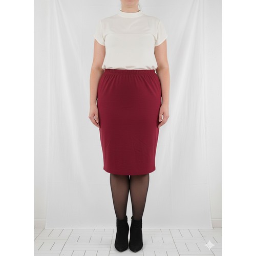 Gonna donna rosso bordeaux - gonna, da