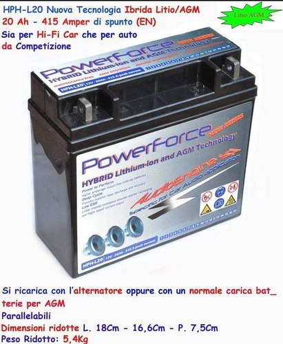 Batteria powerforce hph l20 - powerforce, hph-l20