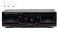 Pioneer CT-W205R Doppio registratore a cassette/Cinghie Nuovo E Drive