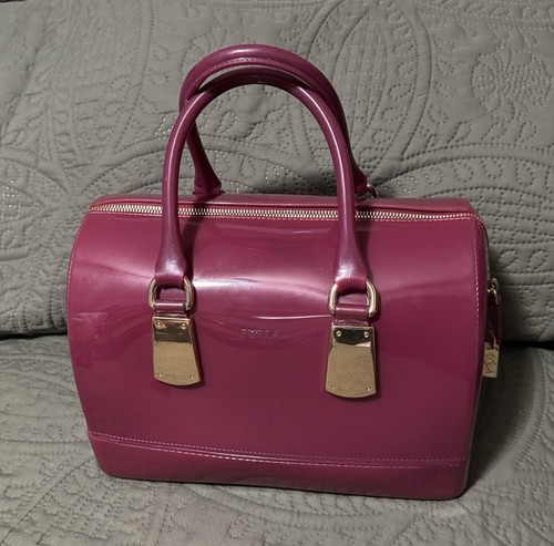 Furla magenta glossy pvc candy - furla,
