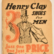 Blocco note negozio scarpe
