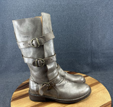 Stivali da motociclista Fiorentini Baker 38 EU/8 US pelle 7040 Eternity 3 fibbie alti moto