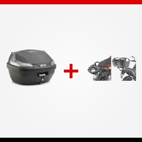 Kit givi b37nt bauletto 37l - givi,