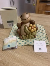 Thun coccinella portafortuna grande con fiore colorata 15 Cm RARA CON SCATOLO