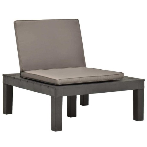 Vidaxl sedia sdraio - sedia, da