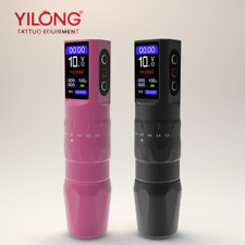 YILONG Macchina per Tatuaggi Professionale Corsa Regolabile con Alimentatore Wireless