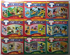 Il Tascabilone n.1/9 completa Disney Mondadori 1987 Buono/Ottimo