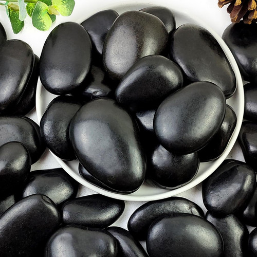 Rocce fiume nere - nere, lucide