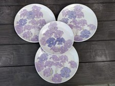 4 piatti Ernestine Salerno Italia lavanda/viola floreali