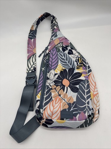 Vera bradley palm floral - bradley, sling