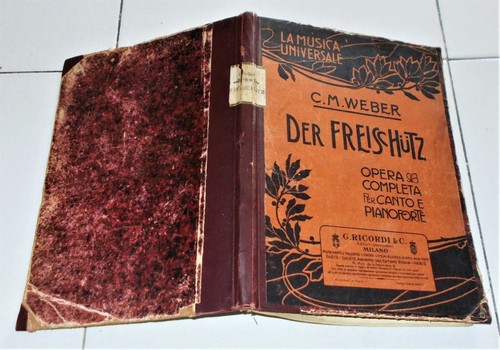 Spartito weber der freischutz - der,