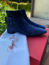 👢Stivaletto Roger Vivier blu 37,5 nuovo con scatola