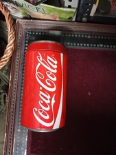 SALVADANAIO DI LATTA GADGET COCA COLA LATTINA GRANDE RARITÀ