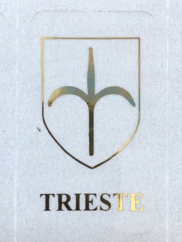 Stemma trieste adesivo - trieste, "