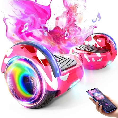 Electric hoverboard 5in - hoverboard, led