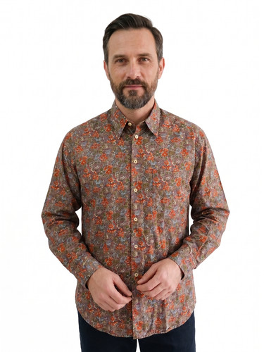 Camicia vintage uomo - uomo, floreale