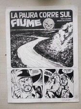 BELLISSIMA PRIMA TAVOLA ORIGINALE ZAGOR RAFFAELE DELLA MONICA 