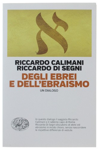 Degli ebrei dell ebraismo - degli, e
