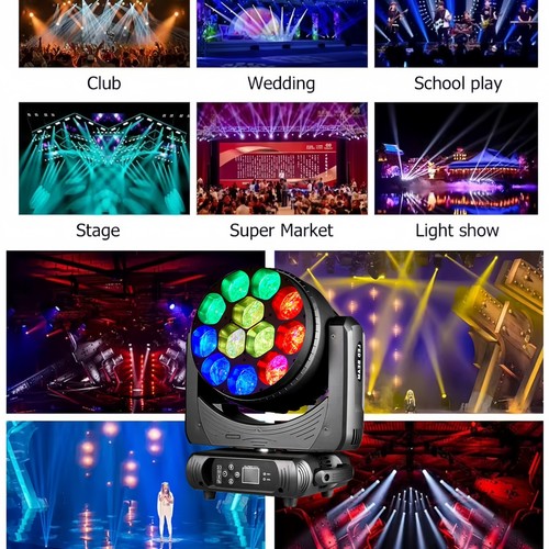 Luce lavaggio testa mobile - testa,
