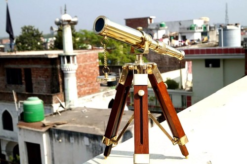 Telescopio spyglass ottone - telescopio,