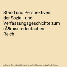 Stand und Perspektiven der