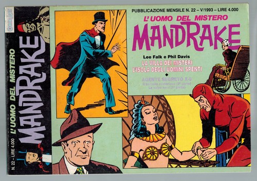 Mandrake comic art 1993 - mandrake,