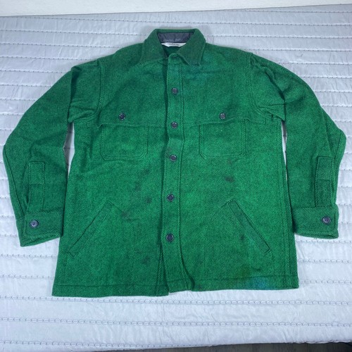 Giacca vintage woolrich verde - giacca,
