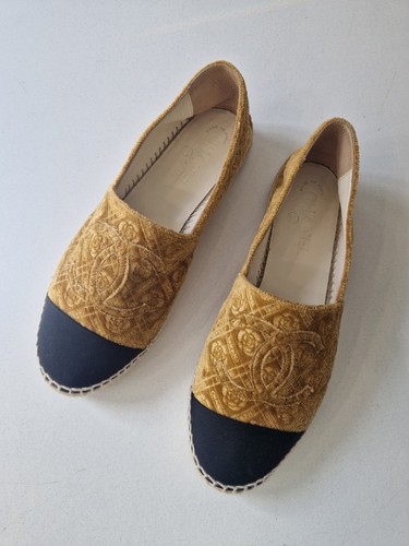 Espadrilles chanel velours - espadrilles, en